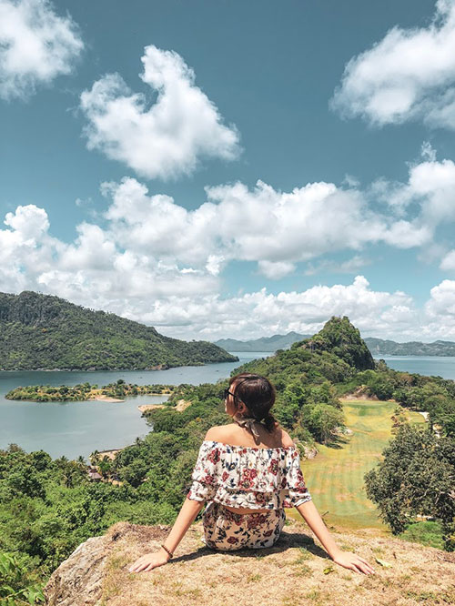 Dakak's hilltop, model: Lyssa Amor Diaz