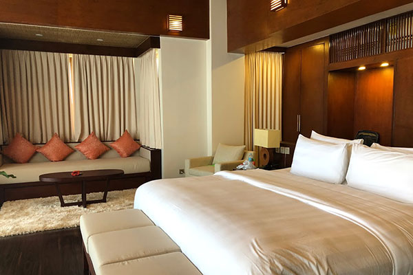 A luxurious interior of Villa Angelina Suite