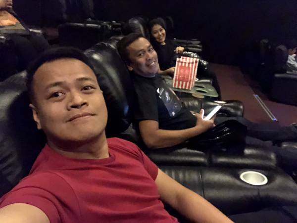 We got a change to watch Alita at the Director's Club Cinema of SM Seaside City Cebu