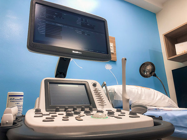2D Echocardiogram machine, one of the most advanced equipment installed at the PCC