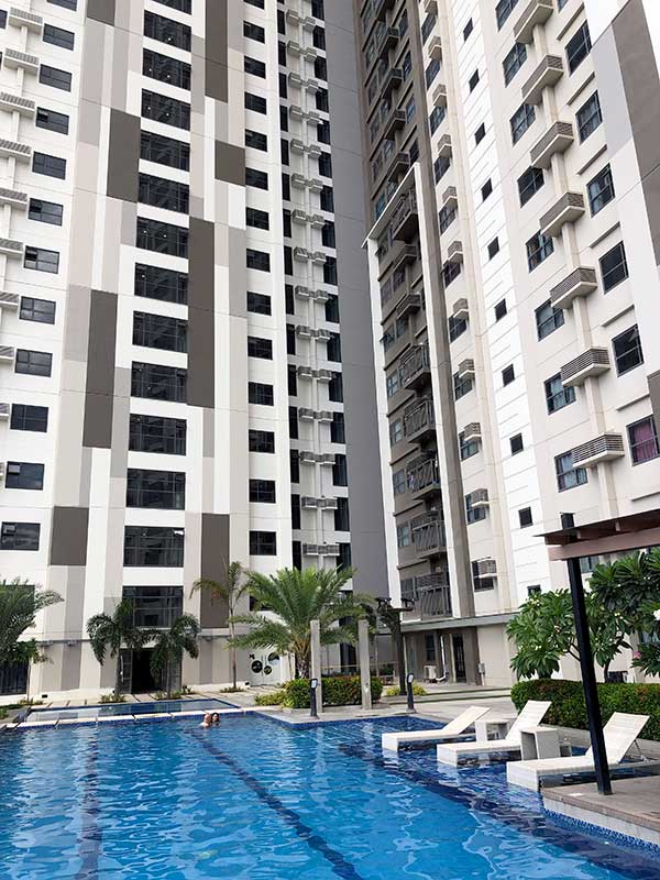 Horizon 101 lap pool at the 9th floor