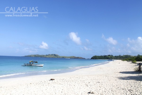 Mahabang Buhangin Beach, Calaguas
