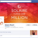 Solaire Resort and Casino Clinches 1M Fans on its First Anniversary
