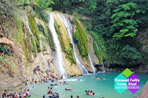 Daranak Falls in Tanay, Rizal