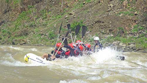 Cagayan de Oro white water rafting