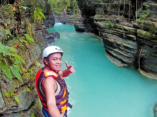 Ian Limpangog for Cebu Canyoneering