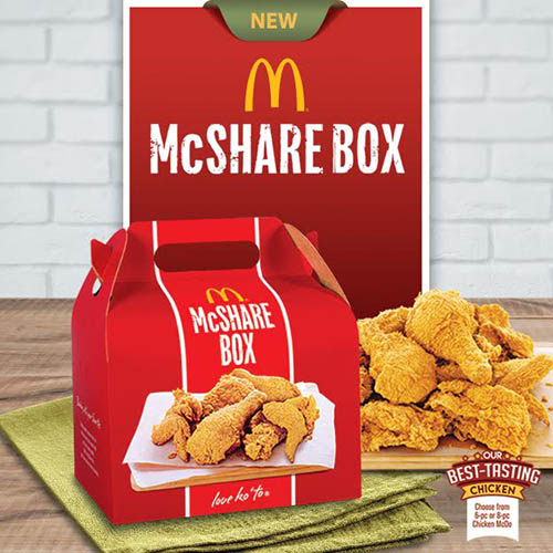 McDo's McShare Box