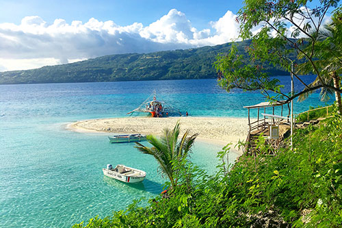 Sumilon Island sandbar