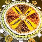 Boodle fight, a traditional Filipino-style dining