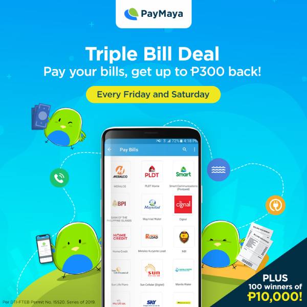 Pay Your Bills using PayMaya