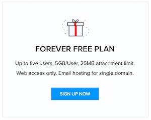 zoho forever free plan