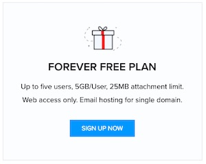 zoho forever free plan