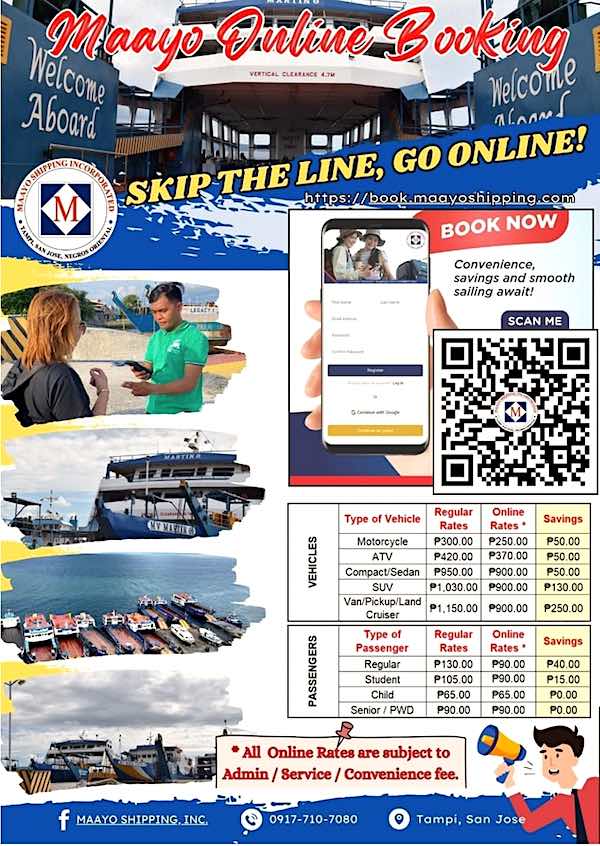 Maayo Shipping rates in 2025