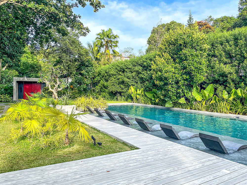 Swimming pool area