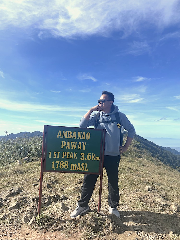 Mount Ulap first peak