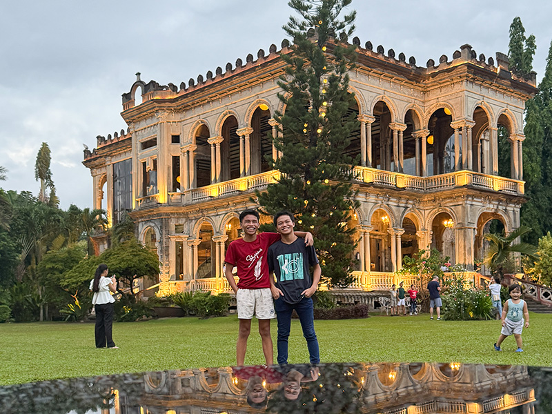 Brian and Aedrianne at The Ruins Bacolod