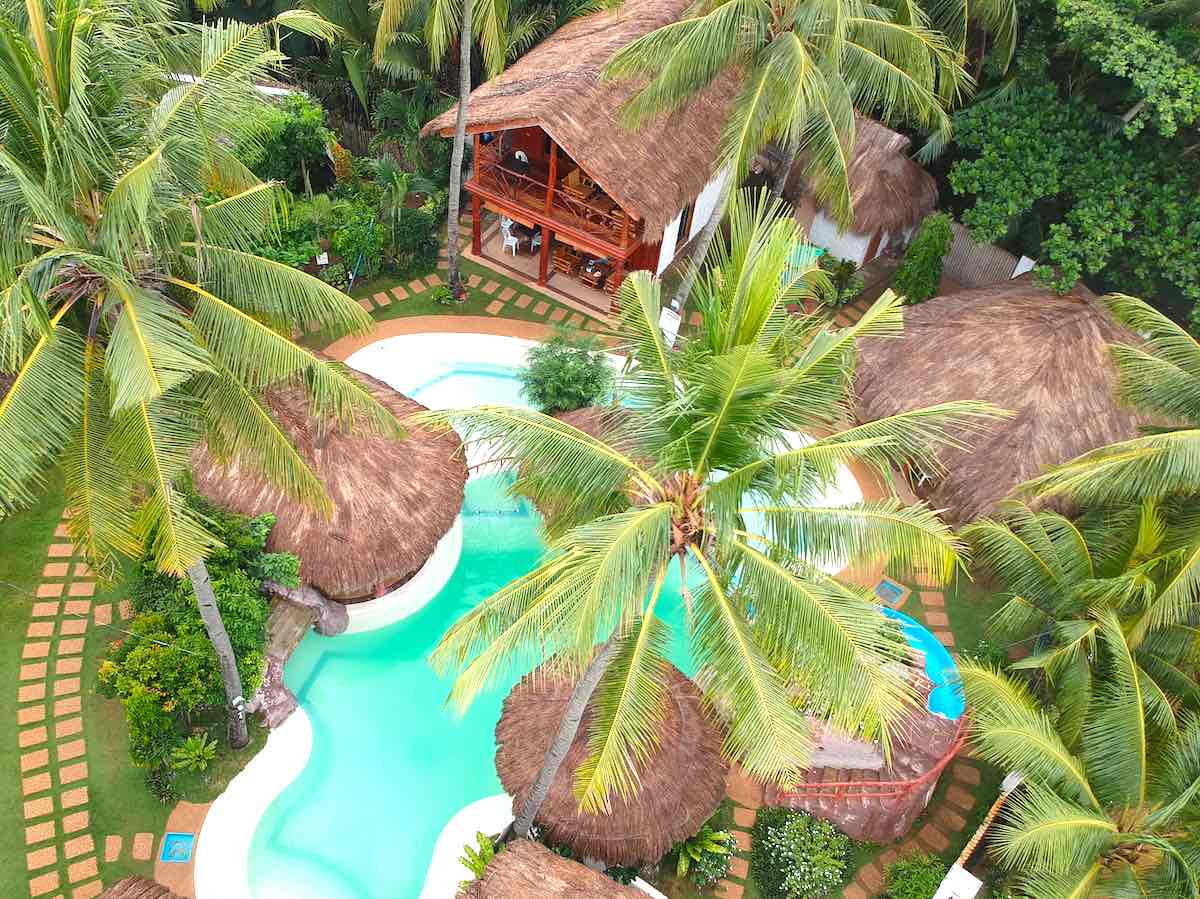 Drone photo of Camaya-an Paradise Beach Resort