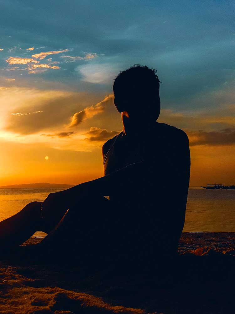 Sunset photo taken at Cuatro Islas