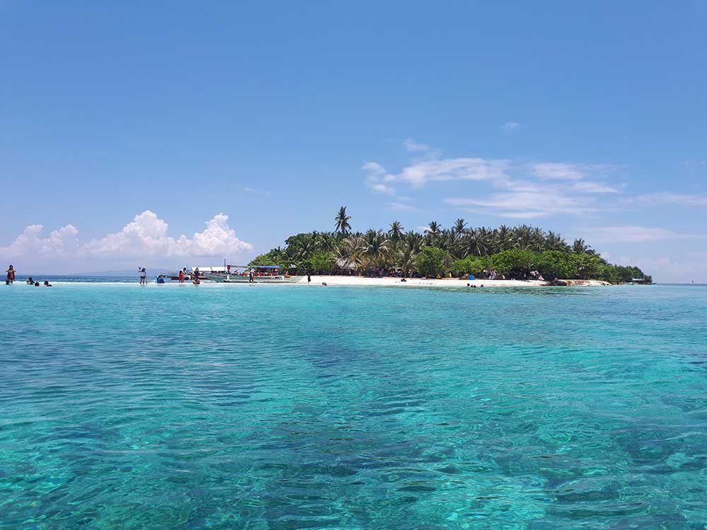 A vantage point of Digyo Island, Cuatro Islas, Leyte
