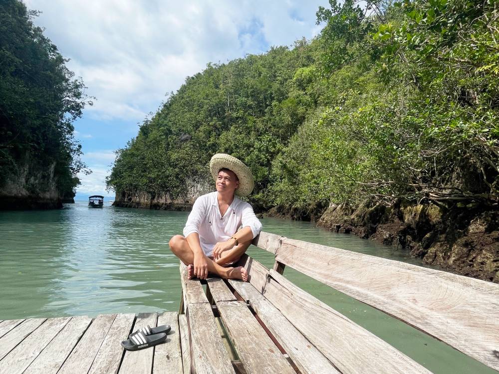 Just appreciating the beauty of Bojo River