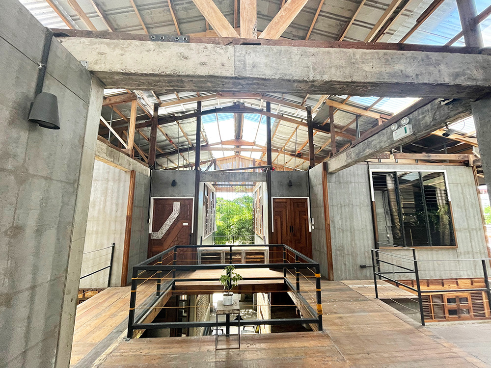 Flying Fish Hostel's industrial design is rather refreshing