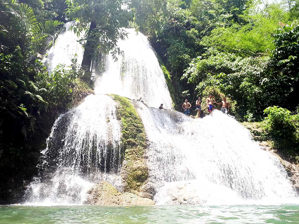 Karap-Agan Falls in Matalom, Leyte