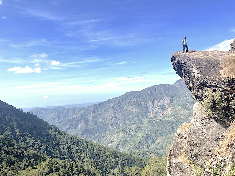Mount Ulap's main attraction, the rock formation where you can take breathtaking photos