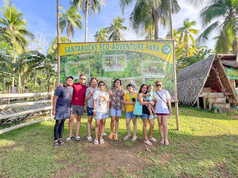 Friends from work who came from Cebu to experience Santabucks
