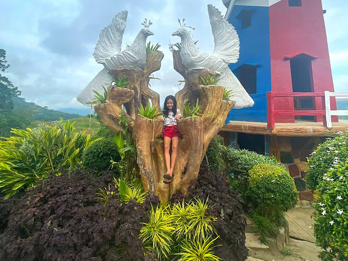 With my niece, Angel, at Sirao Garden