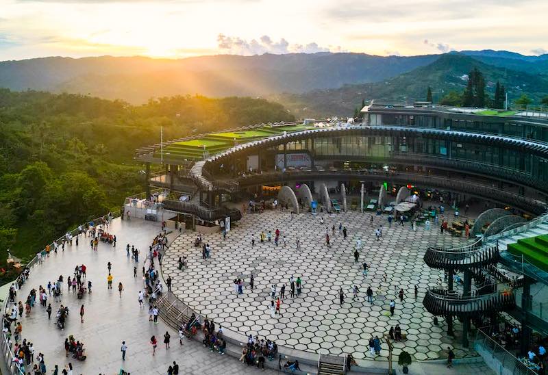 Sunset at The Circle at Tops