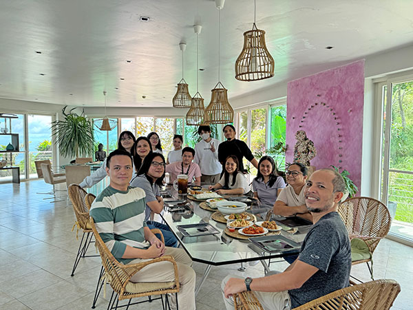 Team lunch at Soul Sierra