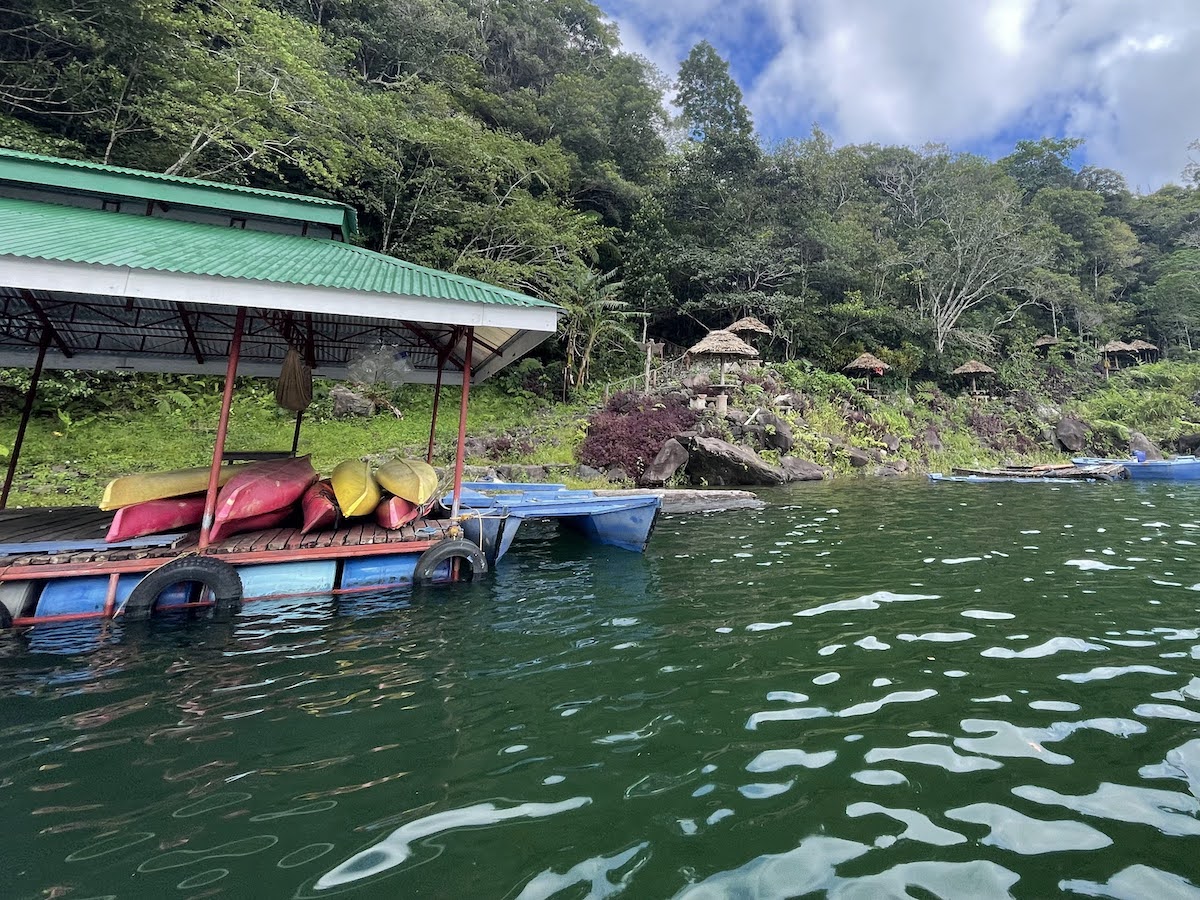 Lake Balinsasayao ferry station